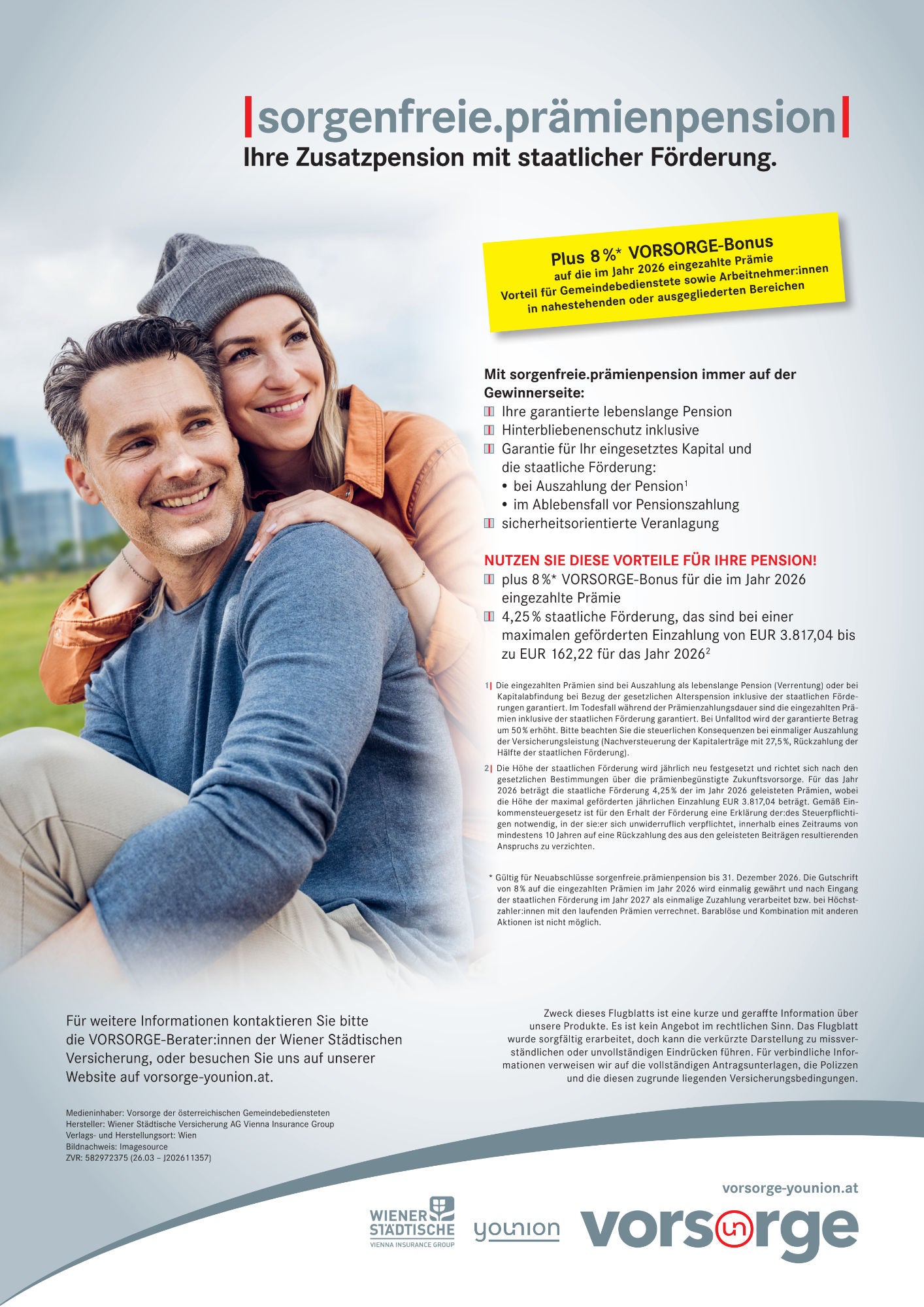 Kachel praemienpension neu2026